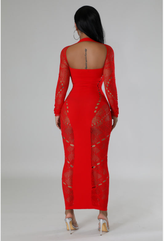 Women's Red Dress