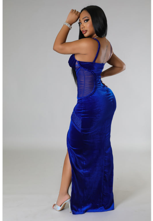 Sapphire elegance dress