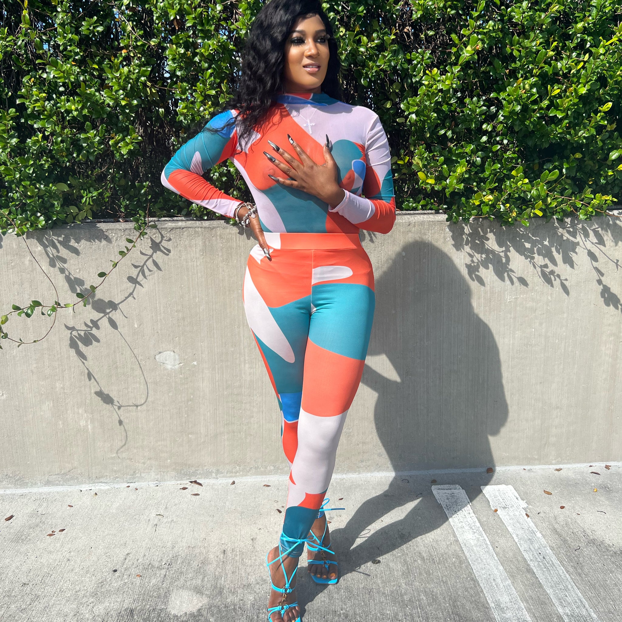 Star move legging set